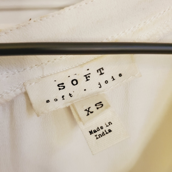 Soft Joie Metallic Stripe Round Neckline Tank Shell Top - Picture 8 of 10